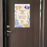 Plaque Aimantée Effaçable Aquarelle Poisson sous-marin Anniversaire Porte de<br><div class="desc">Aimant de la porte de croisière pour célébrer l'anniversaire du bateau de croisière qui peut être customisé. Décorez votre porte de bateau de croisière avec cette belle aquarelle sous le marqueur de la porte de croisière. Customisez avec le nom, l'année, le nom du navire, la date de navigation et la...</div>