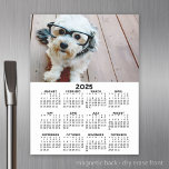 Plaque Aimantée Effaçable Calendrier avec photo - Vue de l'année complète<br><div class="desc">Un article très utile pour l'école ou le bureau à domicile. Une recherche standard pour votre bureau à domicile ou casier scolaire. Cela montre une vue de l'année complète de toutes les dates.</div>