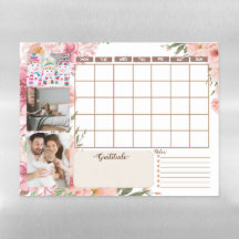 Calendrier mensuel hebdomadaire du planificateur d