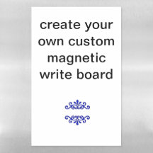 Feuille d'effacement magnétique à sec 11" x 17" Ré