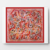 Plaque Alphabet 2 du langage des signes (Devant)