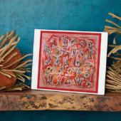 Plaque Alphabet 2 du langage des signes (Côté)