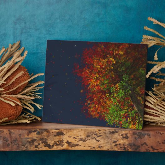 Plaque Arc-en-ciel en chute (Côté)