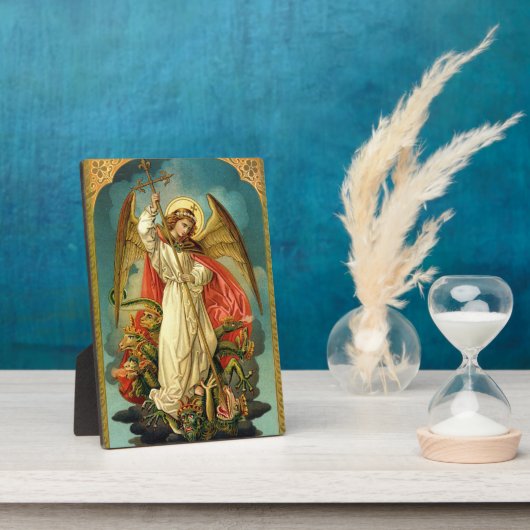 Plaque Archangel Michael Tabletop (Côté)
