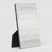 Plaque Arrière - plan en bois clair (Côté)