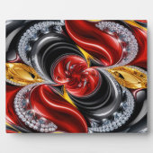 Plaque aux couleurs allemandes Design moderne (Devant)