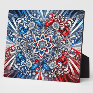 Plaque aux couleurs françaises Design moderne