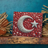 Plaque aux couleurs turques Design moderne (Côté)