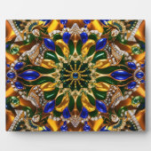 Plaque avec Brésil Couleurs Design moderne (Devant)