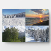 Plaque avec chevalet arrière sans cadre pour colla (Devant)