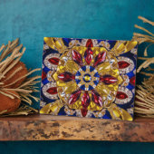 Plaque avec Colombie Couleurs Design moderne (Côté)