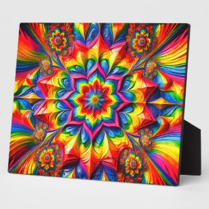 Plaque avec couleurs LGBTQ Design moderne