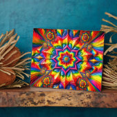 Plaque avec couleurs LGBTQ Design moderne (Côté)