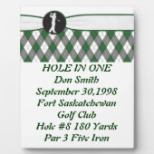 Plaque avec texte (Devant)