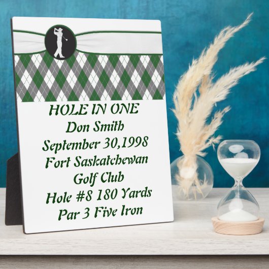 Plaque avec texte (Côté)