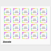 Plaque blanche plubow scribble livre autocollant (Feuille)