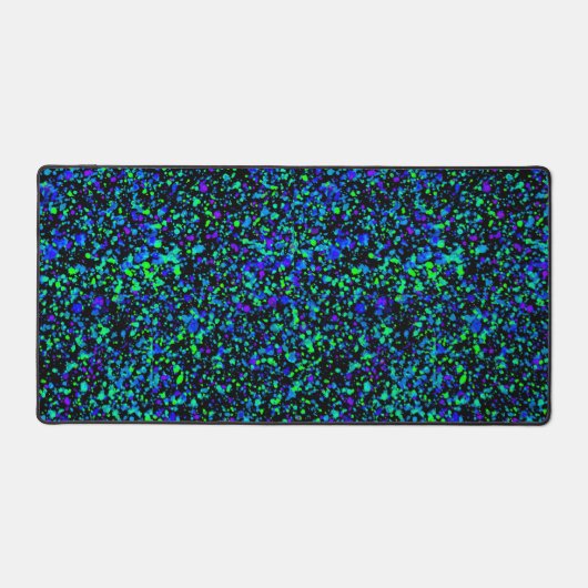 Plaque bleue - Tapis de bureau (Recto)