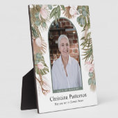 Plaque Bohème En Mémoire Photo Mémorial  (Côté)