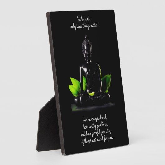 Plaque Bouddha Citation 3 (Côté)