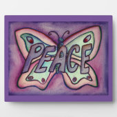 Plaque cadeau Peinture Papillon Inspirationnelle P (Devant)