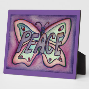 Plaque cadeau Peinture Papillon Inspirationnelle P