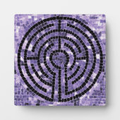 Plaque Carré LABYRINTH VI 5,25 pouces avec Easel (Devant)