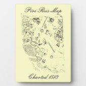 Plaque Carte Piri Reis (Devant)