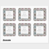 Plaque Ce Livre Appartient Aux Autocollants (Feuille)