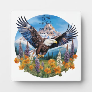 Plaque chrétienne de l'aigle