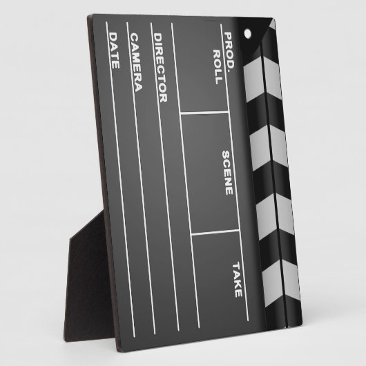 Plaque Clapboard avec Easel (Côté)