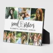 Plaque Collage photo du script Best Friends (Côté)