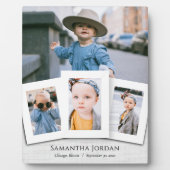 Plaque Collage Photo Enfants Personnalisée (Devant)
