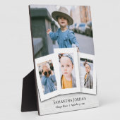 Plaque Collage Photo Enfants Personnalisée (Côté)