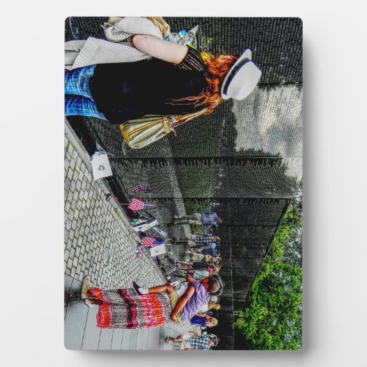 Plaque commémorative de la guerre du Vietnam (Devant)