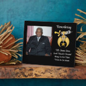 Plaque commémorative des Shriners (Côté)