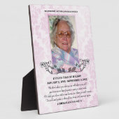 Plaque commémorative Pale Rose (Côté)