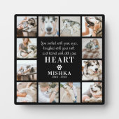 Plaque commémorative personnalisée pour animaux de (Devant)