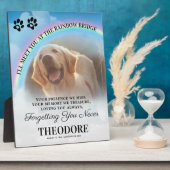 Plaque commémorative Pont Arc-en-Ciel Photo (Côté)