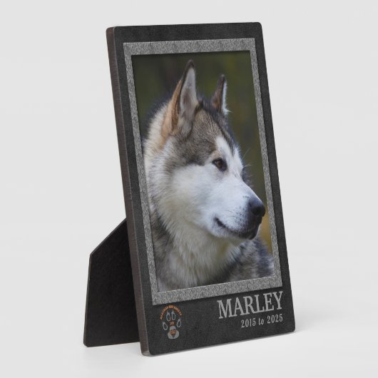 Plaque commémorative pour la race de chien Alaskan (Côté)