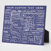 Plaque couleur personnalisée des villes de Finland (Côté)