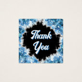 Plaque cristaux bleus insérée (Devant)