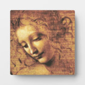 Plaque Da Vinci La Scapigliata (Devant)