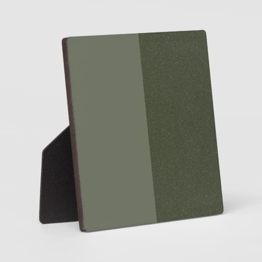 Plaque d'affichage d'événement Moss Green personna (Recto)