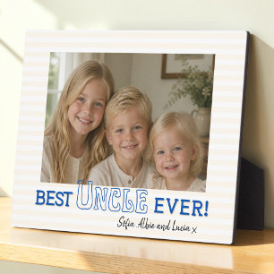 Plaque d'affichage photo "Meilleur oncle de tous l