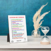 Plaque d'affiliation personnalisée (Côté)