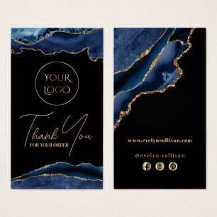 Plaque d'agrafe bleu et or