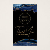 Plaque d'agrafe bleu et or (Devant)