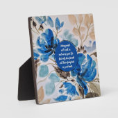 Plaque d'amitié (Recto)