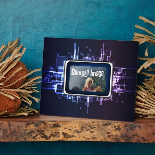 Plaque d'art Abstraite de Neon (Côté)