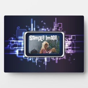 Plaque d'art Abstraite de Neon